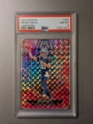 2024 Panini Mosaic Rookies Drake Maye #303 Camo Pink Mosaic Prizm RC PSA 8 NM-MT