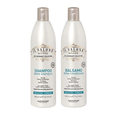 Alfaparf Milano Set Il Salone Detox Shampoo 500Ml + Conditioner 500Ml