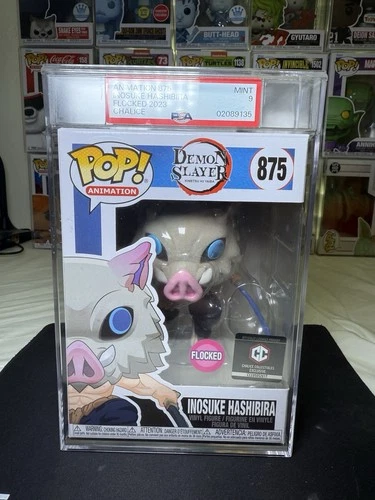 Funko Pop ! Inosuke Hashibira - PSA 9 - Demon Slayer Mint Condition Graded