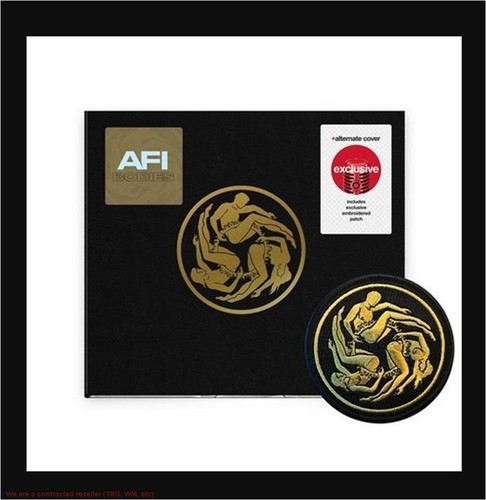 AFI Bodies Target Exclusive CD A.F.I. + Alternate Cover + Patch