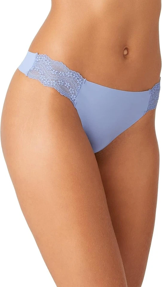 b.tempt'D by Wacoal X7431 Womens Purple Impression b.bare Thong Size L - Image 2 of 4