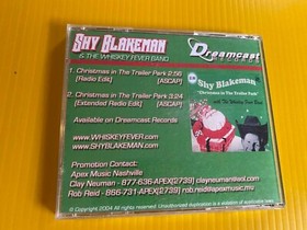 Shy Blakeman & The Whiskey Fever Band Christmas In The Trailer Park PROMO CD 