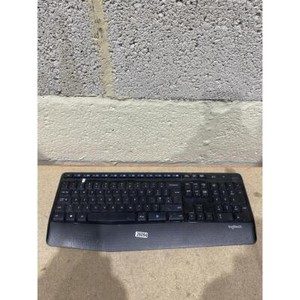 Logitech Full-Size Multimedia Tastatur Kabellos QWERTY (Standard) Kompakt für PC
