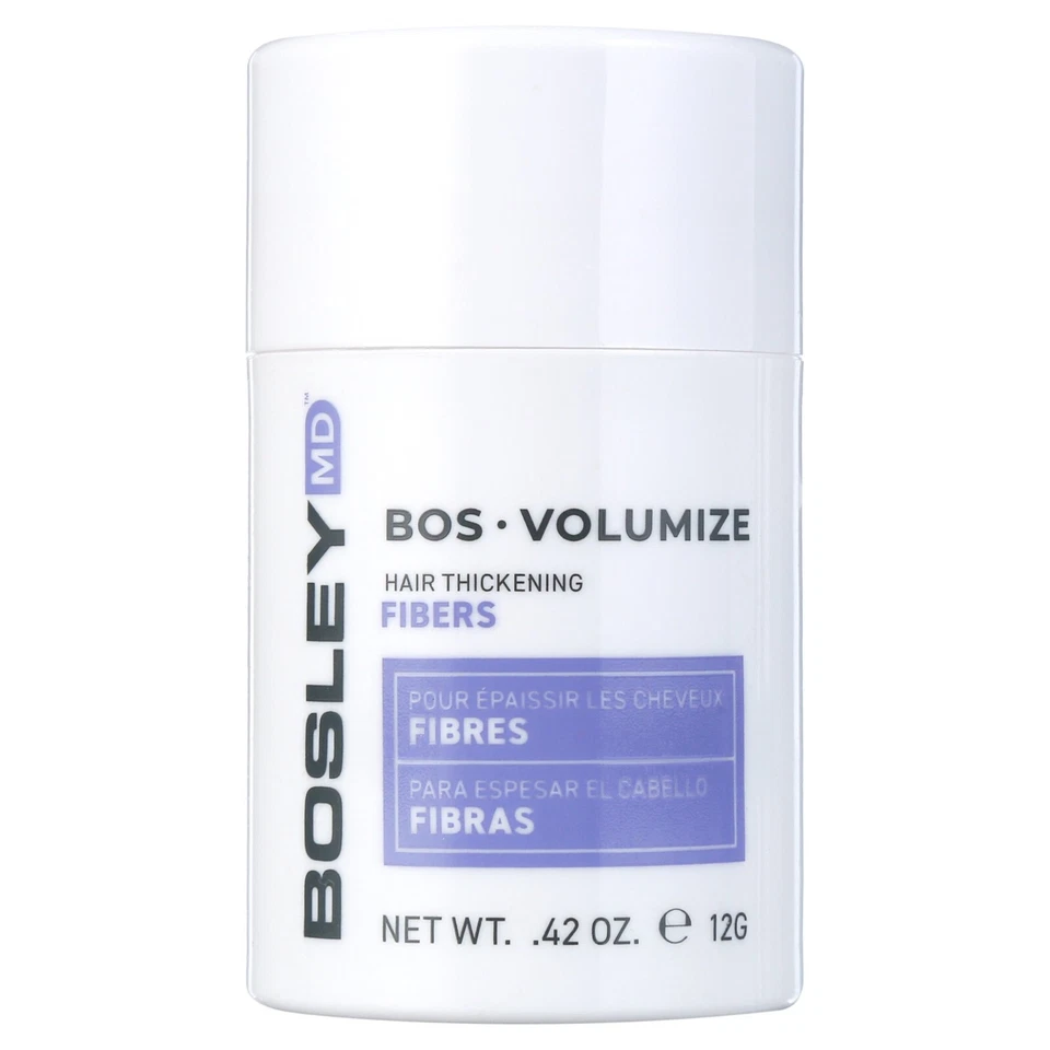 Bosley MD Bos-Volumize Hair Thickening Keratin Fibers - L. Brown 0.42 or D. Brow - Image 3 of 4