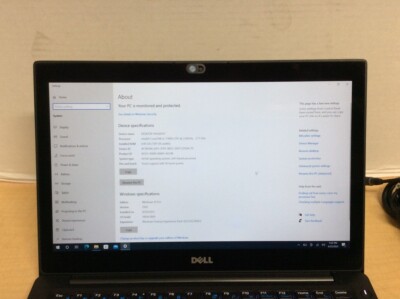 Dell Latitude 7280 Core i5 7300u 2.60GHz 8GB RAM 512GB SSD Win 10
