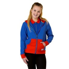 Girl Guides Zip-Up Hooded Top Official Uniform Hoodie (ROYAL BLUE, RED) Guiding