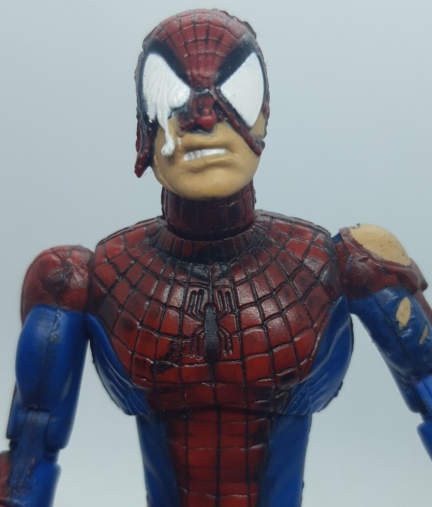 ヴィンテージ マーベル トイビズ スパイダーマン バトルダメージ TOYBIZ SPIDERMAN CLASSICS BATTLE DAMAGE | 5out5toysの