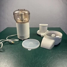 Original Sunbeam OSKAR 14081 Mini Food Processor With Complete Accessories