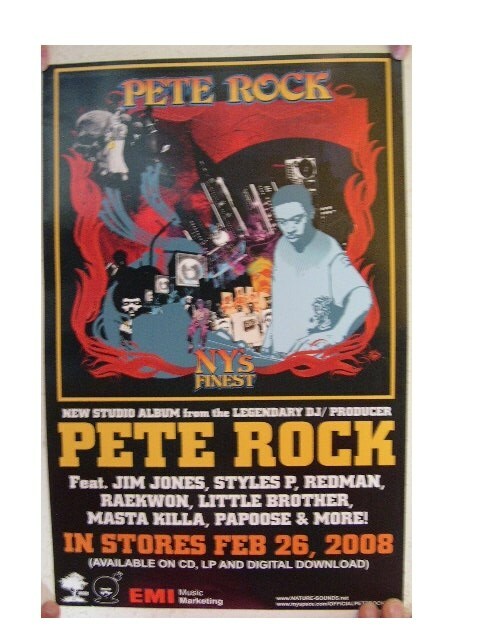 Pete Rock Poster New York's Finest | eBay