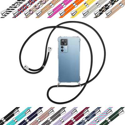 Handykette (S) für Xiaomi 12T (6.67'') - full camera Hülle mit Band
