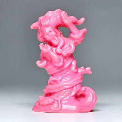 Neon MONSTER IN MY POCKET S2 #71 UNDINE pink Sea Creature Spirit Geist Horror