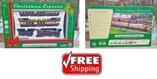 Wow Toyz Christmas Express 20-Piece Battery Operated Train Set - NEW SHIPS FREE