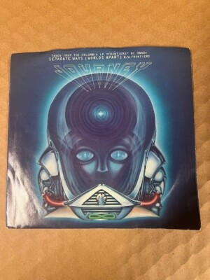 Journey Separate Ways & Frontiers ~ 1983 Columbia 7'' picture sleeve Record 45
