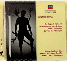 WAGNER HEROES Opera Recordings CD NEW 2013 James McCracken/Paul Schoffler etc