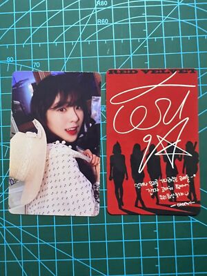 Irene photocard bad boy the perfect red velvet fan made card red
