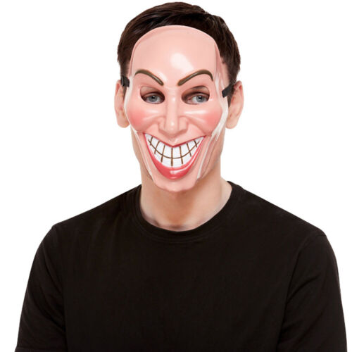 Smiler Mask Scary Halloween Accessory - Zdjęcie 1 z 4