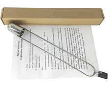 NO.1 Zahn Cup Viscosity Cup 1 Dip Type 44ml Stainless Steel Viscometer Flow Cup