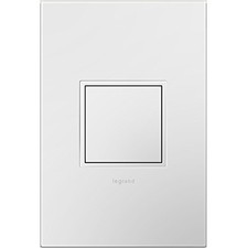 Legrand Adorne (4-pack) 20a 1g Popout Outlet & Wall Plate, White, Arptr201gw2wp
