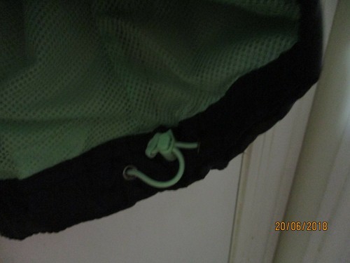 Athletic Works - Women's Black Nylon Hooded Windbreaker - Mesh Lined - Size XL - Picture 4 of 7