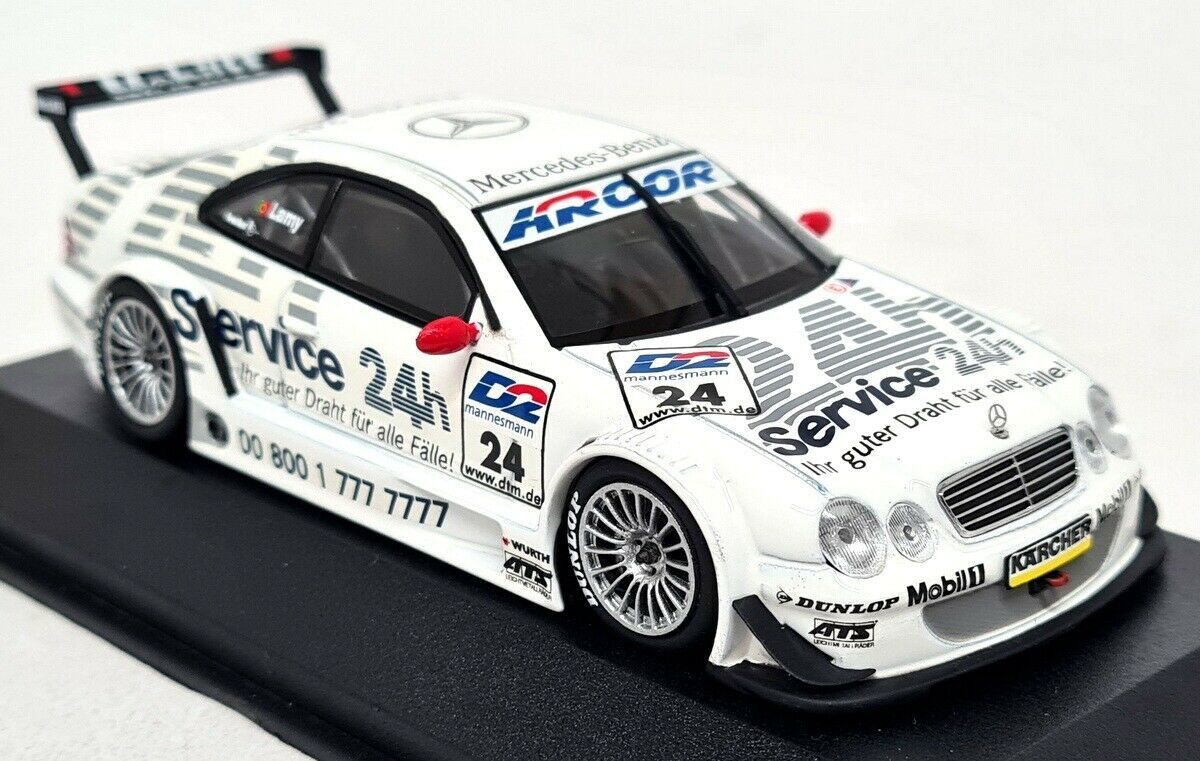 Minichamps 1/43 - Mercedes Benz CLK DTM 2000 P. Lamy Diecast