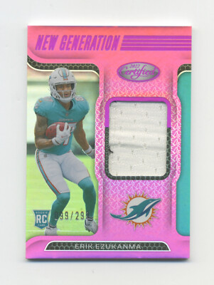2022 Panini Certified Football ERIK EZUKANMA PATCH 099/299