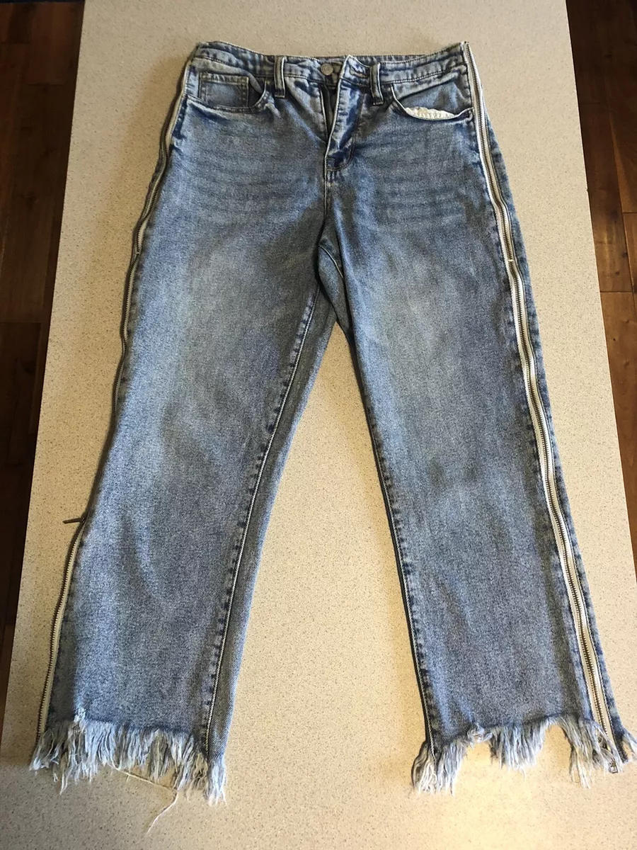 Wild fable store zipper jeans