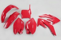 Kunststoff Verkleidung Kit Honda CRF 250 R 2006 - 2007 Rot Ufo Plast