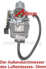 VERGASER für EGL EAGLE LYDA 203 e QUAD ATV 250 ccm
