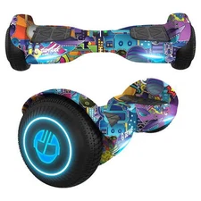 Gotrax Edge Self-Balancing Hoverboard for Kids & Adults, Galaxy Design