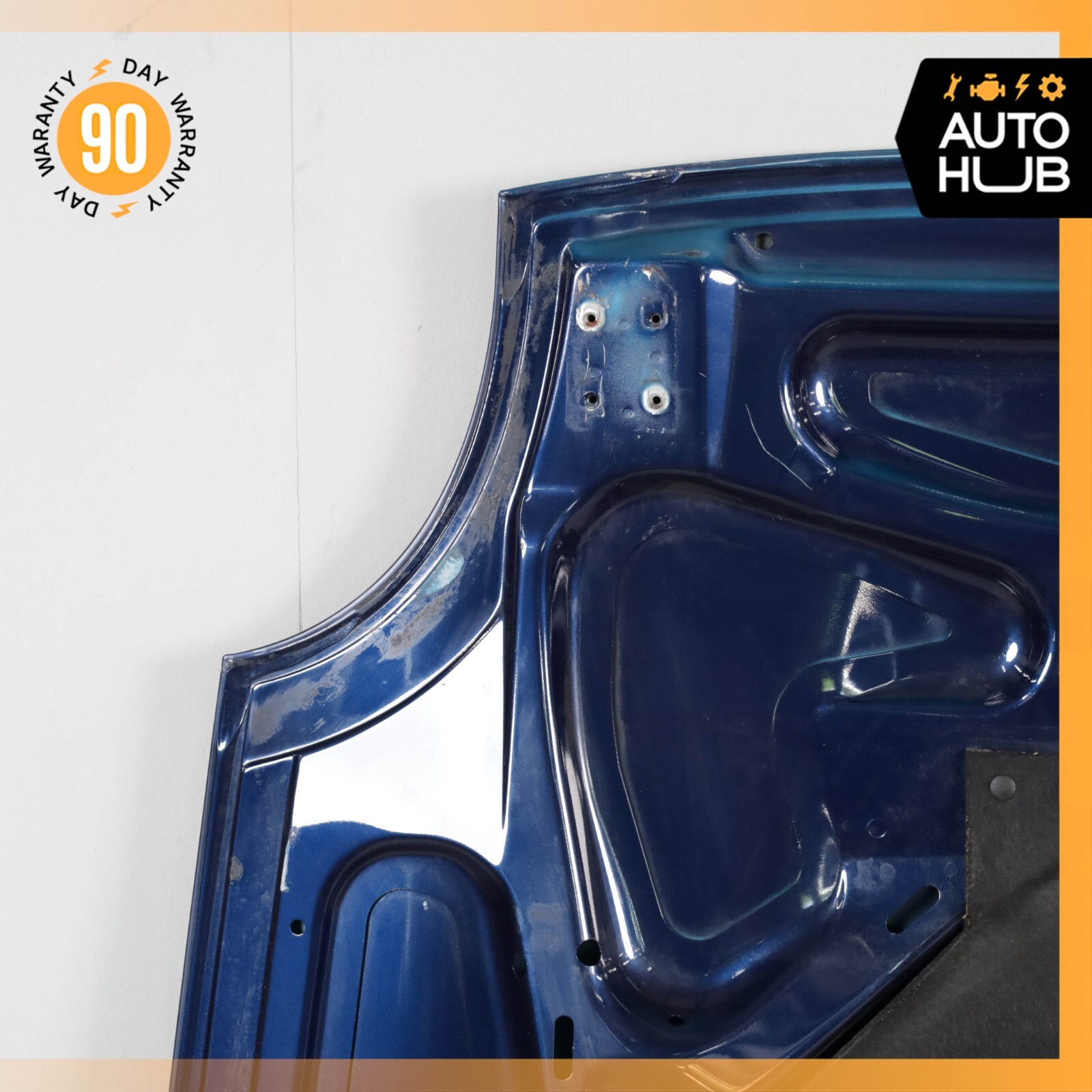 00-04 Aston Martin DB7 Vantage Hood Bonnet Cover Panel Assembly Blue OEM