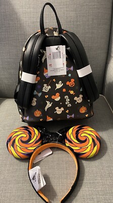 NWT Disney Parks Loungefly Halloween Snacks Mini Backpack  display picture 2