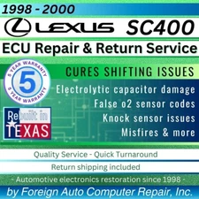 SC400 Lexus ECU Repair Service | Quick Quality Service | 5 Year Warranty