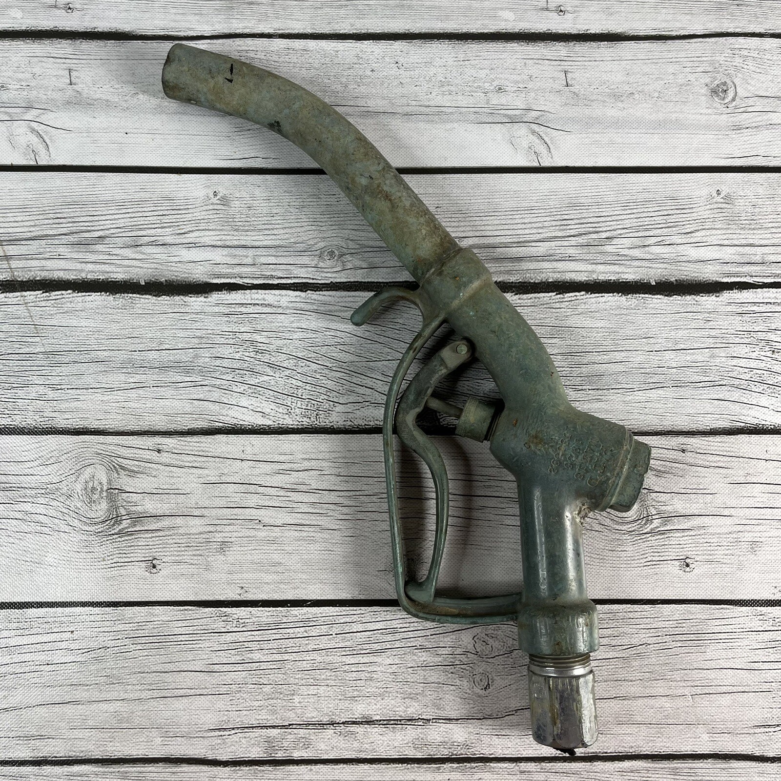 Antique 1926 Buckeye Brass Gas Pump Nozzle PAT'D May 18, 1926 Beautiful