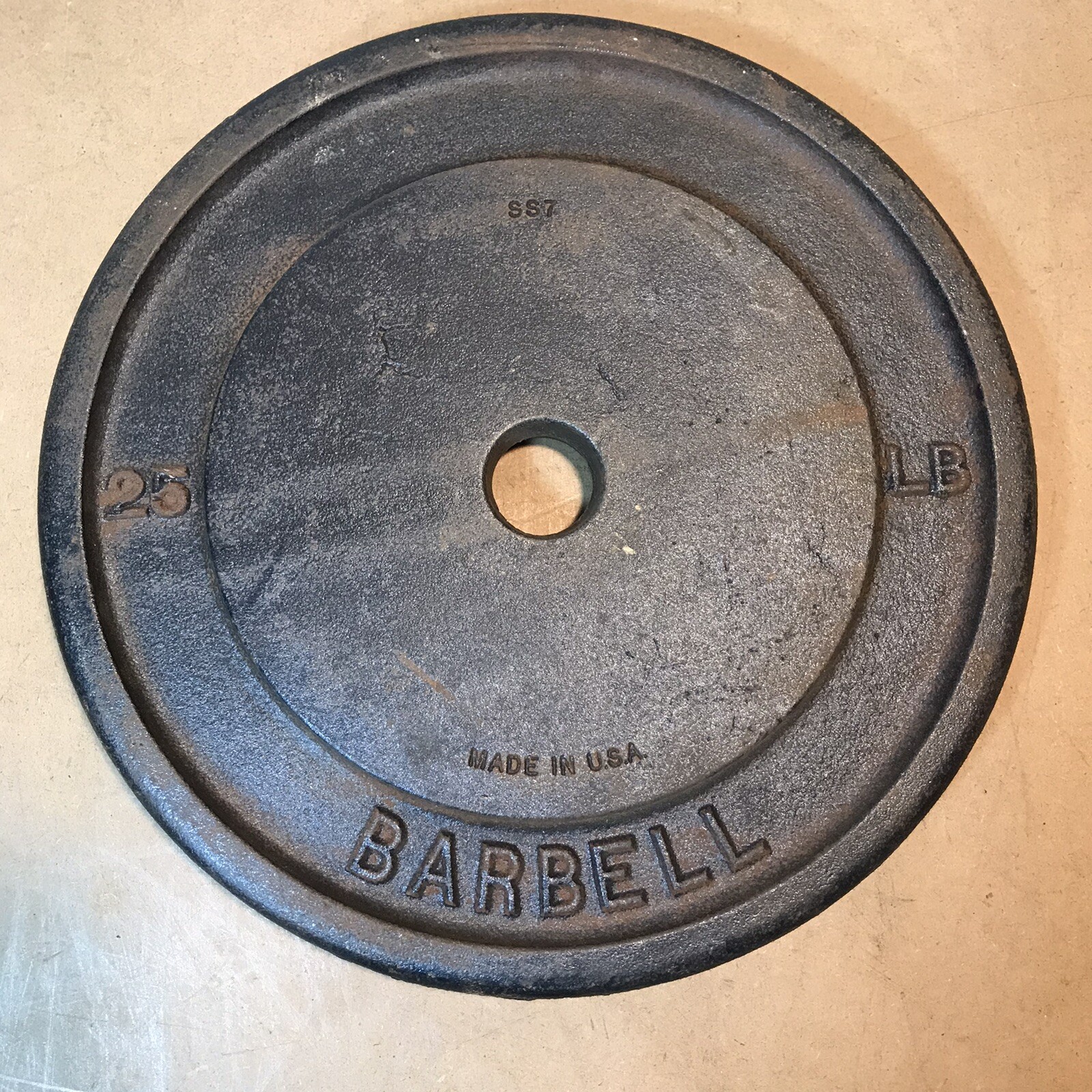 125 LB Standard Size Weight Plate eBay