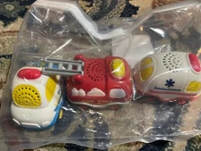 Lot of 3 Vtech Go Go Smart Wheels Vehicles Lights & Sounds working wi/batteries