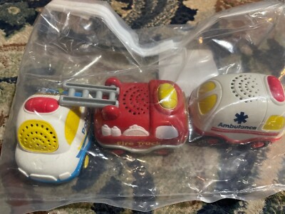Lot of 3 Vtech Go Go Smart Wheels Vehicles Lights & Sounds working wi/batteries
