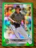 RYAN WEATHERS 30/150 1st Edition 2022 Topps Series 1 #70 Green Foil Refractor