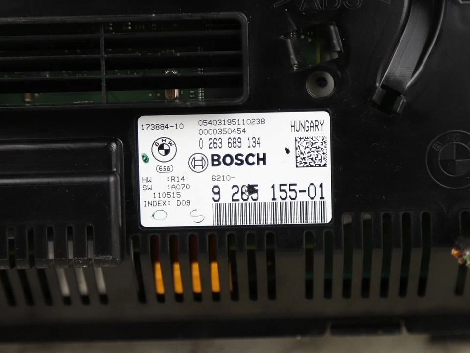 BMW 528i 535i 550i 2011-2014 640i 650i 740i 750i 760i X3 velocímetro calibre 75 k Foto 3 de 3