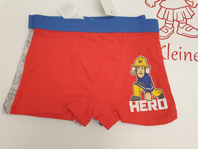 Boxershorts Feuerwehrmann Sam 3er Pack Größe 110/116 122/128