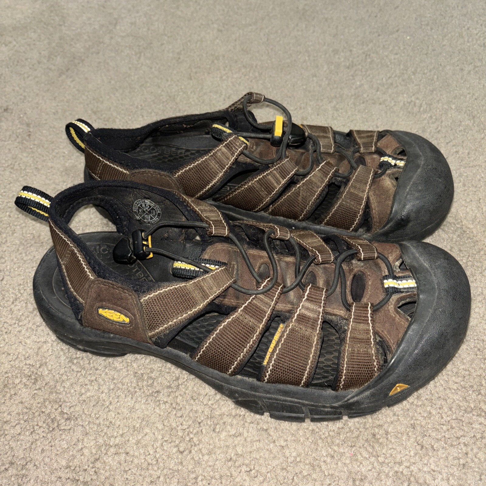 Keen Water Shoes Newport H2 sandali marroni da trekking outdoor taglia 8 5