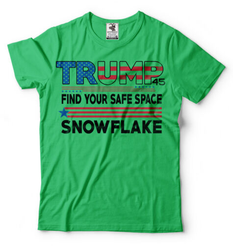 Encuentra tu lugar seguro Copo de nieve Trump 2024 Elección Camiseta Donald Trump Camisa - Imagen 4 de 11