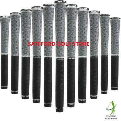 Lamkin ST+2 Hybrid 360 Golf Grips Standard+ .600'' Round Grey/Black