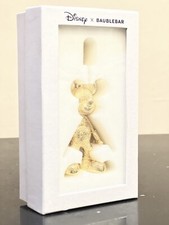 Baublebar X Disney Gold Mickey Mouse Bag Charm NIB Keychain NEW