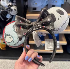 New Disney'Parks Loungefly Nightmare Before Christmas Sally Jack Ears NWT USA