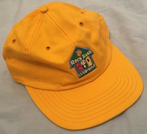 New Rock Barn Club Of Golf North Carolina Yellow Ball Cap Hap