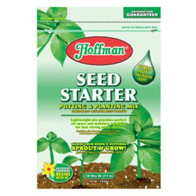 Hoffman A H /Good Earth (#30103) Seed Starter Mix, 10 Quart bag, Pack of 6