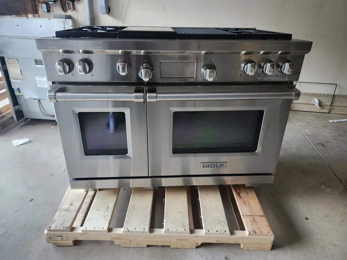 Wolf 30 inch sale dual fuel range