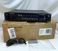 Sound Town 360 W 6-Zone 70V/100V Commercial Power Amp with Bluetooth BARELY USED