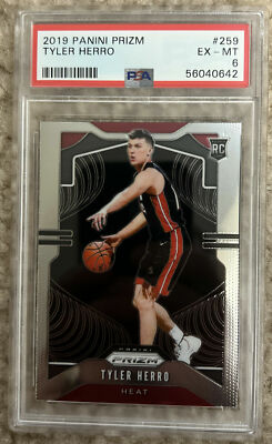 🔥 TYLER HERRO RC 2019 -20 PANINI PRIZM ROOKIE CARD # 259 Miami