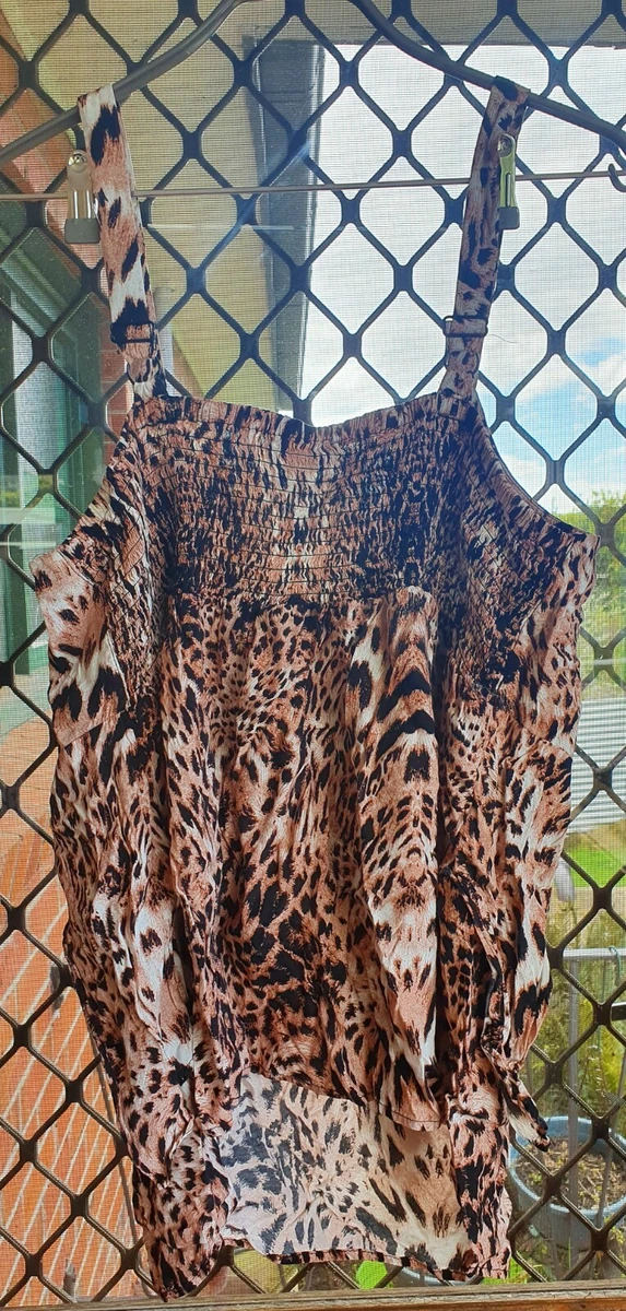 Leopard print size 18 top